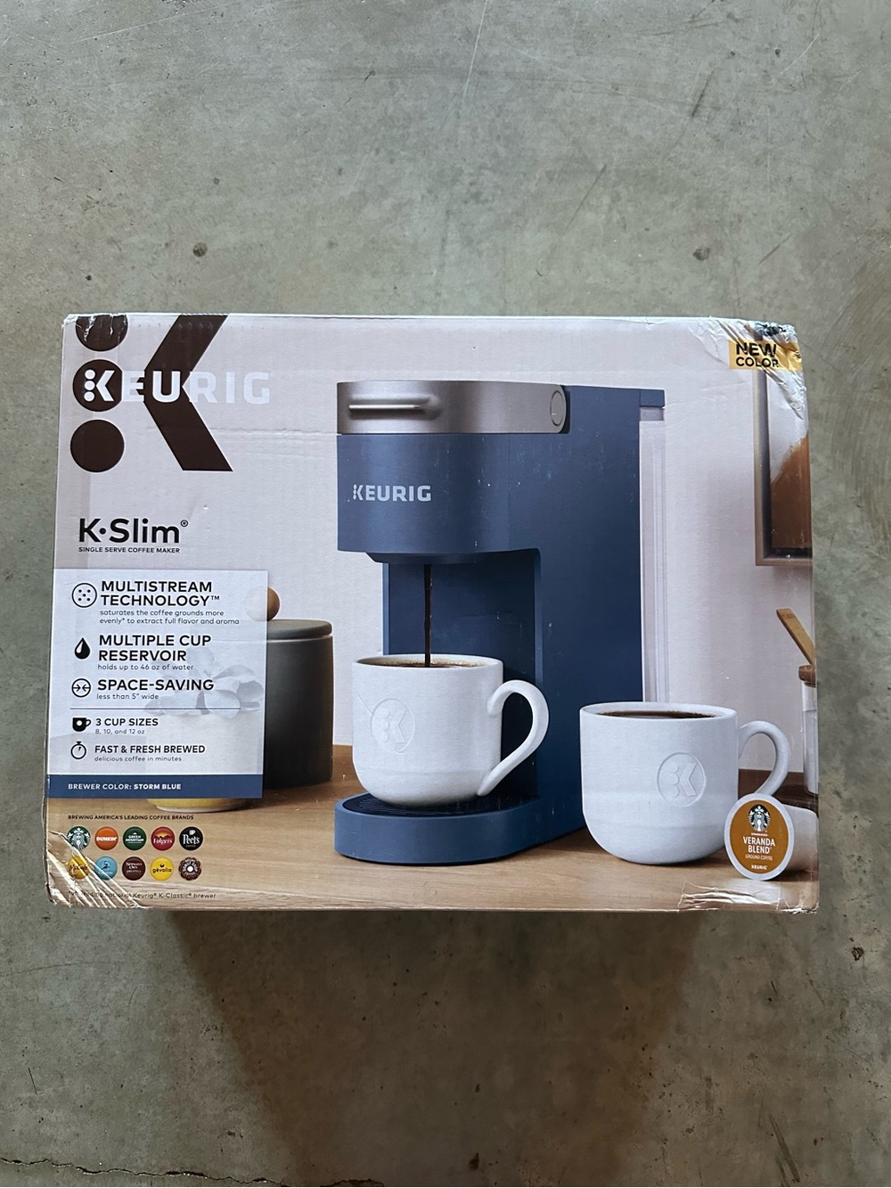 Brand New Blue K-Slim Keurig
